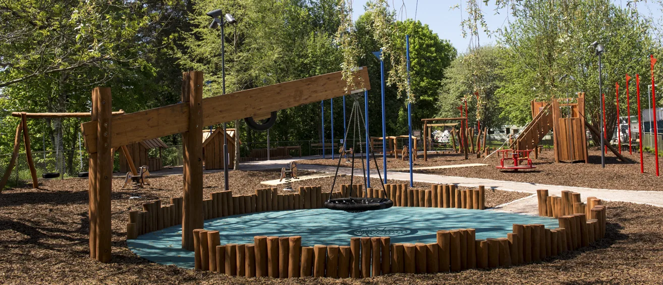Riddarlekparken – Changing table in Leksand
